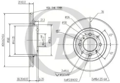 ���� ��������� �������� DF3021 (262x21) 4 ��� (F0087930) JD [JBD0073] JBD0073 ����