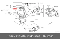 ������ ��������� Nissan 16546JK20A 16546JK20A ����
