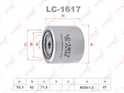 ������ �������� LYNXauto LC1617 LC1617 ����