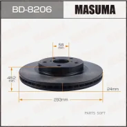 ���� ��������� �������� Masuma BD-8206 Masuma BD-8206 BD8206 ����