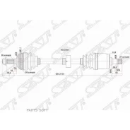 ������ � ����� Honda CR-V 95-01 (�������/ ������) SAT HO-5-951, ������ �������� HO5951 ����