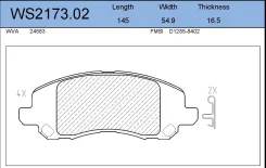 ������� ��������� �������� �������� ��� Mitsubishi Outlander, Mitsubishi Lancer, Mitsubishi Galant jeenice ws217302 WS217302 ����