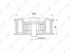 ����� �������� ��������� ������������ LYNXauto PB-5142 PB5142 ����