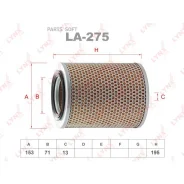 ������ ��������� Nissan R20 K24 Lynxauto LA275 LA275 ����