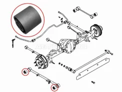 ����������� SsangYong Actyon 05-10 / Actyon Sports 06-12 SAT ST-4554009000 ST4554009000 ����