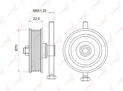 ����� �������� ���������� ����� LYNXauto PB5042 PB5042 ����