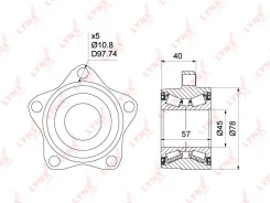 ������� ������ | ����� ����/��� | LYNXauto WB1007 WB1007 ����