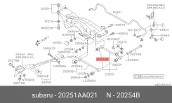 ����������� ������ �������� ������ ��� Subaru Impreza, Subaru Legacy, Subaru Forester subaru 20251-aa021 20251AA021 ����