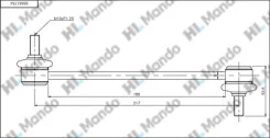 ������ �������������, ������, ������, ����� ��� Chevrolet Lacetti, Chevrolet Nubira, Chevrolet Lanos T100, Mando SLD0003 SLD0003 ����