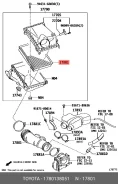 ������ ��������� Toyota 17801-38051 1780138051 ����