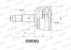 ���� ������� 25/26 | ����� | INKO 308060 308060 ����