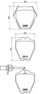 P85067_=752 22=OE ! ��� p85067 Brembo P85067 ����