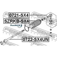 ������� ������� ����� Suzuki SX4 06- Febest Szrkbsx4 SZRKBSX4 ����