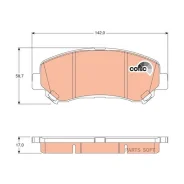 ������� �������� ��������! Nissan Qashqai/X-trail all 07/Maxima 09-11 ZF Russia GDB3467ZFR GDB3467ZFR ����