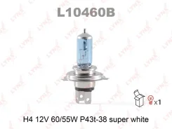����� H4 12V 60/55W P43T-38 Super White [L10460B], �����/������ �������� L10460B ����