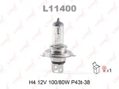 ����� H4 12V 100/80W P43T-38 [L11400], �����/������ �������� L11400 ����