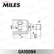 ���� ���������� Honda Accord CL/CN/CM 02-08 GA10094 ����� �����, ������ �������� GA10094 ����
