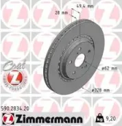 ���� ��������� ! �����. 328x28/49-5x114 Toyota Camry 2.4-3.5 VVTi 06 Zimmermann 590.2834.20 590283420 ����