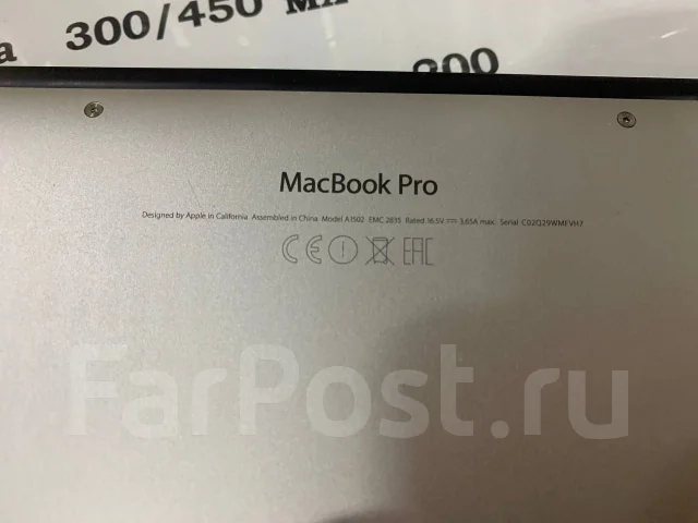 Apple MacBook Pro 13 2015 Early. 13", ��� 8 ��, ���� 512���, WiFi: 1, Bluetooth: 1, ����������� �� 6��. ����