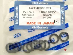 ������ O-RING ��������� Nissan X-Trail 2001- Koleos 2008- Qashqai +2 2007- [ 1102631X00 �������� ����� ������� ��� ] KIBI AWB040013SET AWB040013SET ��...