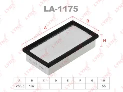 ������ ��������� LYNXauto LA-1175 LA1175 ����