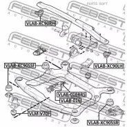 ����������� ������� ��������� �������� ��� Volvo XC90 2003-2014 VLAB-016 VLAB016 ����