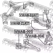 ����������� ���� �������� (�����) AUDI Q7 2006- VWAB-21KIT VWAB21KIT ����