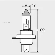 ������� �� 64193ULT-2HB ����� ���������� Ultra Life H4 12V 60/55W P43t (�-�� 2��) 64193Ulthcb 64193ULTHCB ����
