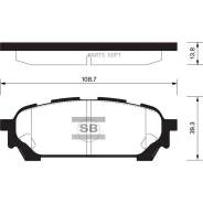 ������� ��������� �������� Subaru Impreza 2.0i WRX Turbo 02 SP1532 SP1532 ����