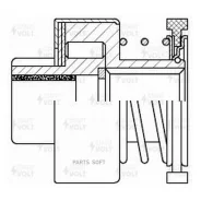 ������ �������� ������� ��� �/� Fiat Albea 02-/Doblo 05- 1.4i ��� Bosch VCS 1618 VCS1618 ����