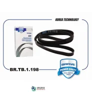 ������ ������������ 6PK2280 EPDM Ford Transit VII 06-, 2.3i 16V RWD � A/C, MB Sprinter Brave BRTB1198 BRTB1198 ����