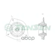 ����� ������������ ��������� ������ nissan note 1.4-1.6-1.5dci 06- Sensen ���. M61089 M61089 ����