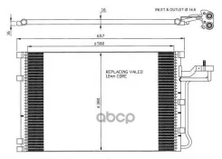 �������� ������������ (���������) Volvo C30/C70/S40/V50 [178NRF35616] 35616 ����