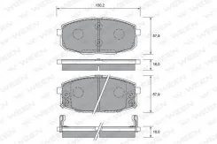 ������� ��������� �������� �������� KIA Carens (2002)/ Cerato (2009)/Creta (2016) [178WEEN1512582] 1512582 ����