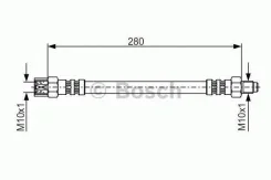 ����� ��������� ������ MB W123/124/126/201/202/210 [178Bosch1987476396] 1987476396 ����