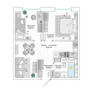 2-���������, ����� ������� 137 ���. 2. 64, 71 �����������, ����������, 42,5���.��., 10/25 ���� ����� � III ��. 2026 ����