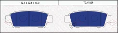 ������� ��������� �������� | ����� | - TCA1249 - Mitsubishi Pajero 93-Mazda MPV 93- Tatsumi TCA1249 ����