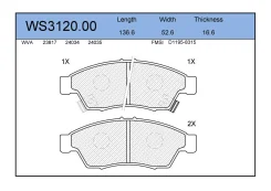 ������� ��������� �������� �������� ��� Suzuki Liana jeenice ws312000 WS312000 ����