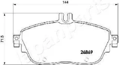 ������� ��������� �������� �������� �������� ��� Mercedes-BENZ CLA, Mercedes-BENZ B-Class, Infiniti Q30 15- Japanparts PA-0503AF PA0503AF ����