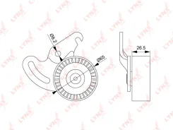 ����� �������� ��������� ������������ LYNXauto PB-5108 PB5108 ����