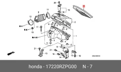 ������ ��������� Honda CR-V Honda 17220-RZP-G00 17220RZPG00 ����