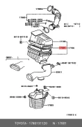 ������ ��������� Toyota 1780131120 1780131120 ����