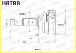 ���� ������� 2521 ����� INKO 320071 320071 ����