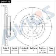 ���� ��������� Mitsubishi ASX 10-/Dodge Caliber �������� ����. D 294��. Advics D6F141B Advics D6F141B D6F141B ����
