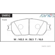 �������� ��������� ������� Advics SN892 Advics SN892 SN892 ����