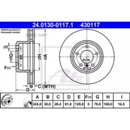 ���� ��������� BMW 7(E65) 02- �����. 324 ��. ATE 24013001171 ATE 24013001171 24013001171 ����