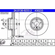 ���� ��������� BMW 1(F20)/3(F30)/4(F32) ������. (���. Perfomance) (��������������) 340 ��. ATE 24013002332 ATE 24013002332 24013002332 ����