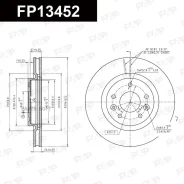 ���� ��������� Nissan Qashqai 13- FAP FP13452 FAP FP13452 FP13452 ����