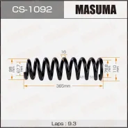 ������� �������� Toyota LAND Cruiser Prado �����. Masuma CS1092 Masuma CS1092 CS1092 ����