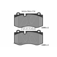 ������� ��������� MB W221 05- �����. (� ������������� ��������� Q+) Textar 2396001 Textar 2396001 2396001 ����
